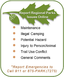 Park System Contact Graphic 916-875-7275