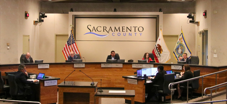 Board of Supervisors in Borad Chambers