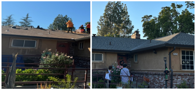 Community Care Expansion Care Act, house with before and after shot of upgrades