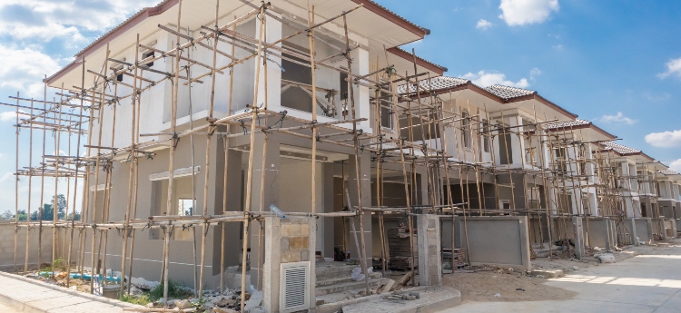 Apartment Building in process