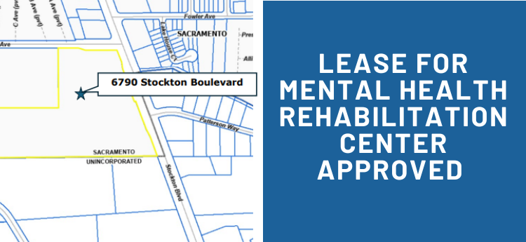 Lease for Mental Health Rehabilitation Center Approved