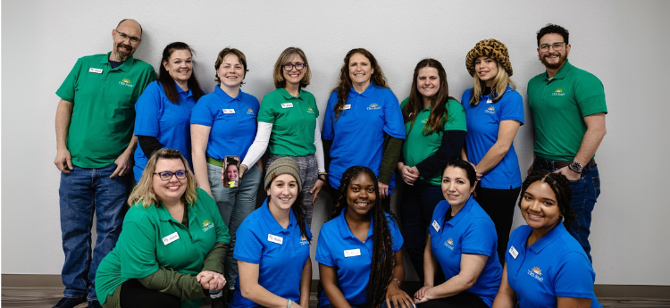 Staff members of the Therapeutic Recreation Services (TRS) Division