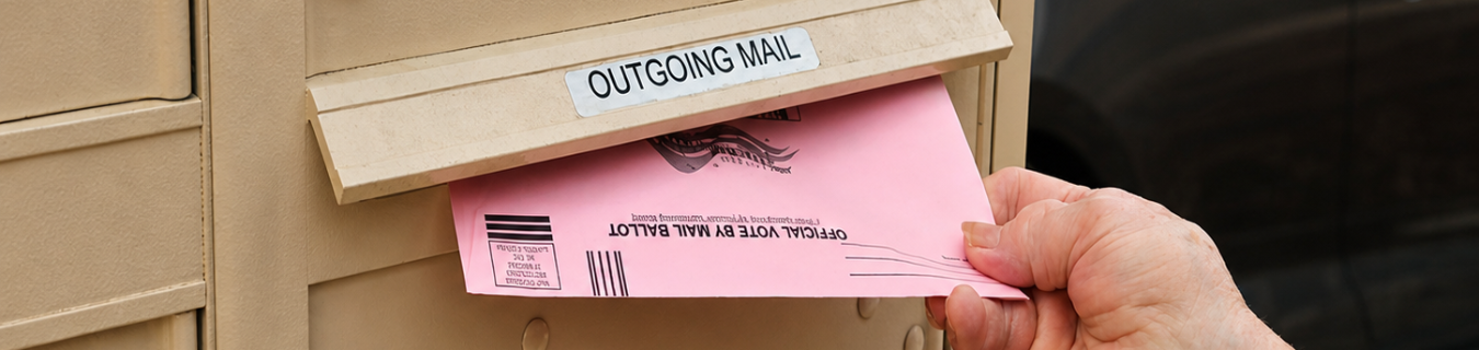 Mail in ballot