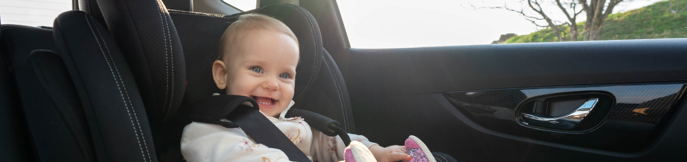 Baby in a carseat
